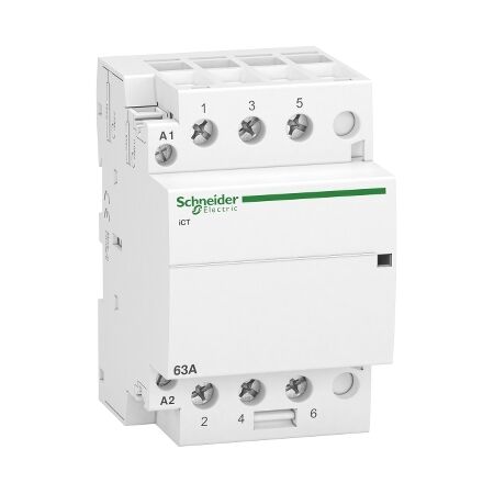 Acti9, Contactor, ICT 63A 3NO 220...240V 50Hz