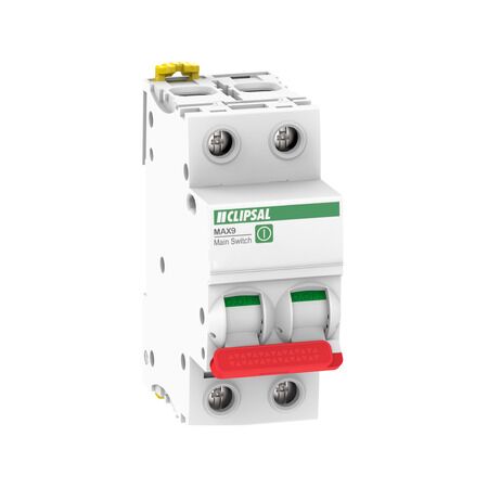 MAX9, Isolator Switch, 2P, 100A, 415V