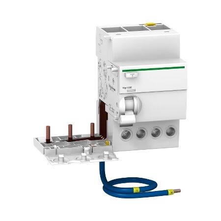 Acti9, Earth leakage add-on block, 3P + N, 63A, 30mA, A type