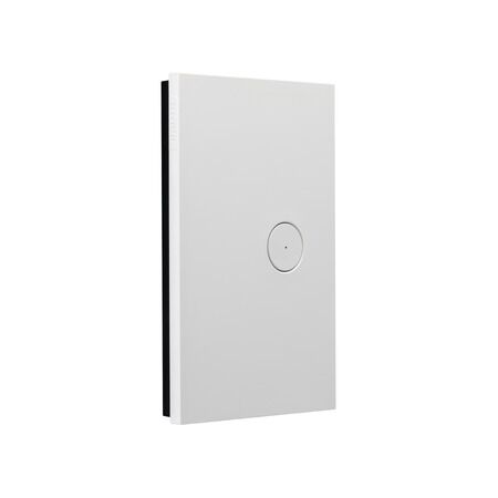 Saturn Zen, Grid and Cover, 1 Gang, Less Mechanism - Zen White