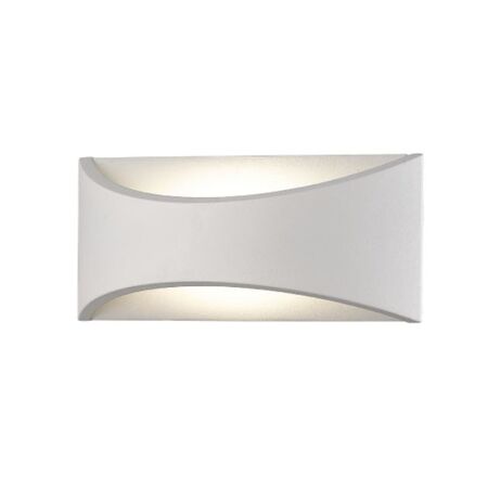 6w LED Wall Light Black