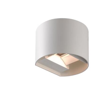 Round Up/Down Wall Light Black