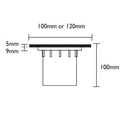 In-Ground Light 120mm/12V