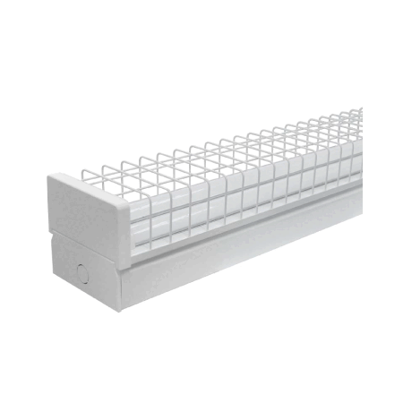 LED Wire Guard 2x10w 0.6m Fluro