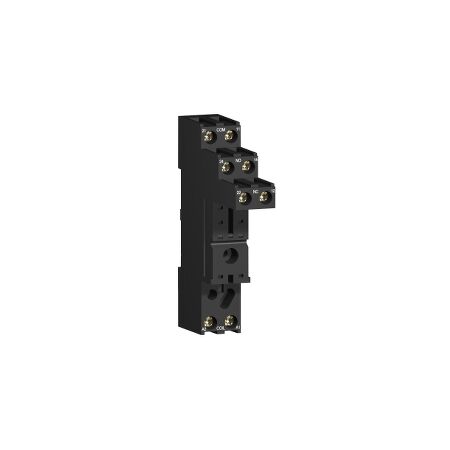 Harmony Electromechanical Relays, Socket, for RSB1A RSB2A relays, 10A, screw connectors, separate contact
