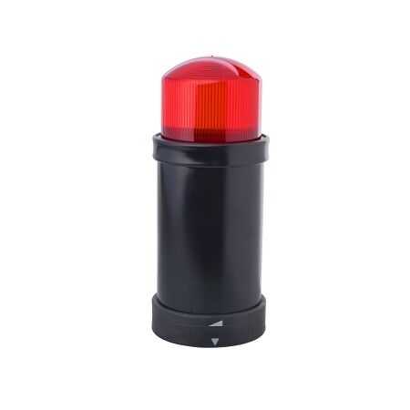 Harmony XVB, Indicator bank, illuminated unit, plastic, red, 70mm, integral flash discharge tube, 5joule, 24V AC/DC