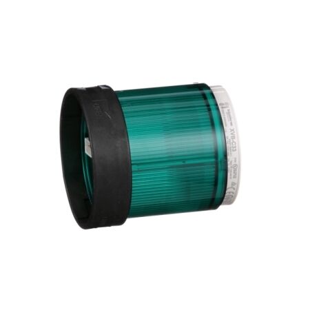 Harmony XVB, Indicator bank, illuminated unit, plastic, green, 70mm, steady, bulb or LED not included, 250V