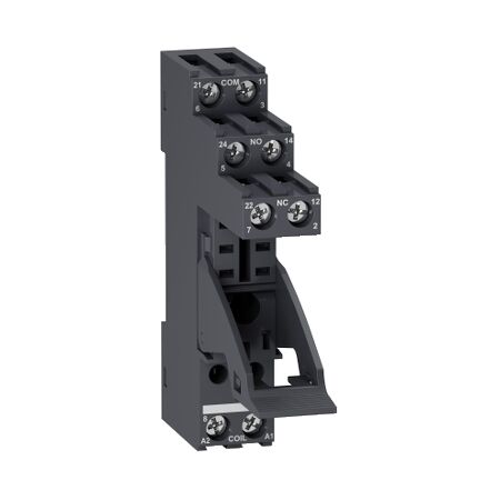 Harmony Electromechanical Relays, Socket with clamp, for RXG2 relays, 5A, screw connectors, separate contact