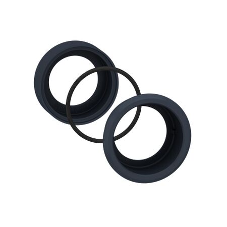 Harmony XB5, Flush mounting kit, Ø30 for selector switches and illuminated push-buttons Ø22, plastic