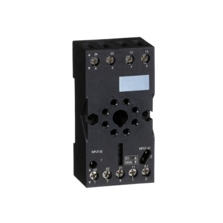 Harmony Timer Relays, Socket for RUMC2 relays, 10A, screw connectors, mixed contact