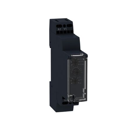 Harmony Timer Relays, Modular timing relay, 0.7A, 1s..100h, multifunction, solid state output, 24...240V AC