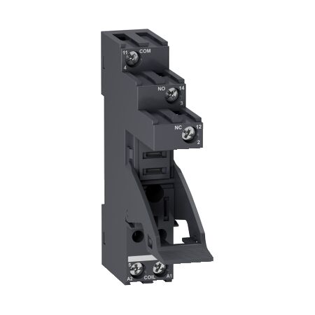 Harmony Electromechanical Relays, Socket with clamp, for RXG1 relays, 10A, screw connectors, separate contact