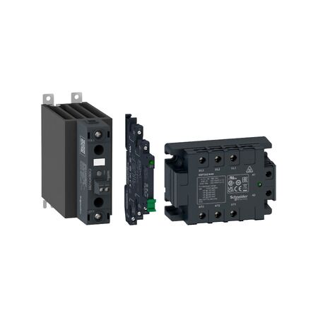 Harmony Solid State Relays, Solid state slim relay, 0.1A, DC switching, input 3…12V DC, output 1…48V DC