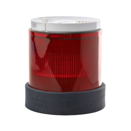 Harmony XVB, Indicator bank, illuminated unit, plastic, red, 70mm, steady, bulb or LED not included, 250V