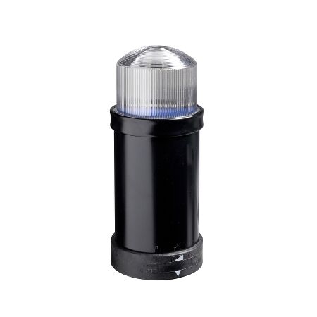 Harmony XVB, Indicator bank, illuminated unit, plastic, clear, 70mm, integral flash discharge tube, 5joule, 230V AC