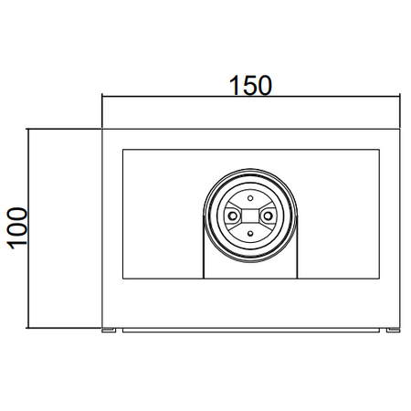 Wall Light E27 White IP44