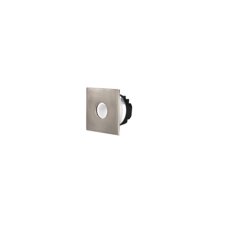 3w LED Step Light Satin Chrome Tri Color