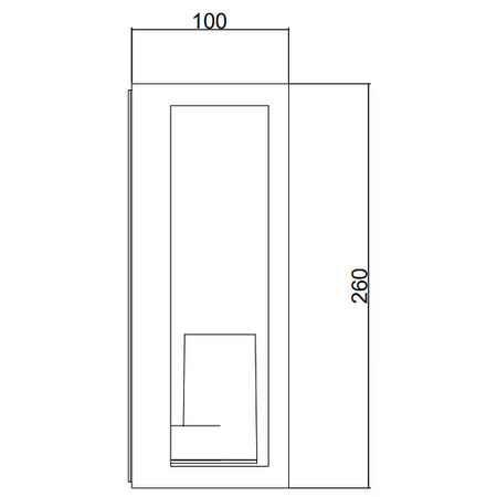Wall Light E27 White IP44