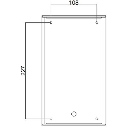 Wall Light E27 White IP44