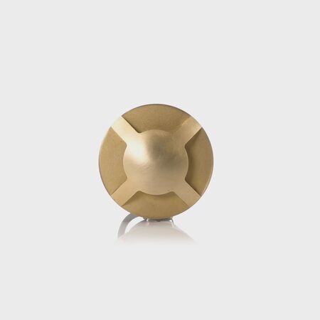 Viale Brass TRI Colour LED Four Way Driveway Light