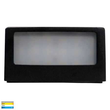 Ridge 316 Stainless Steel Black LED Step Light