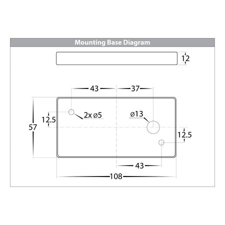 Ridge Graphite LED Step Light