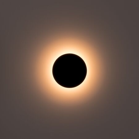 Halo Black TRI Colour LED Wall Light