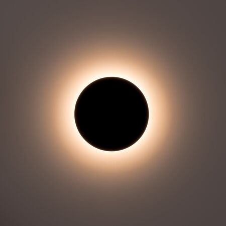 Halo Black TRI Colour LED Wall Light