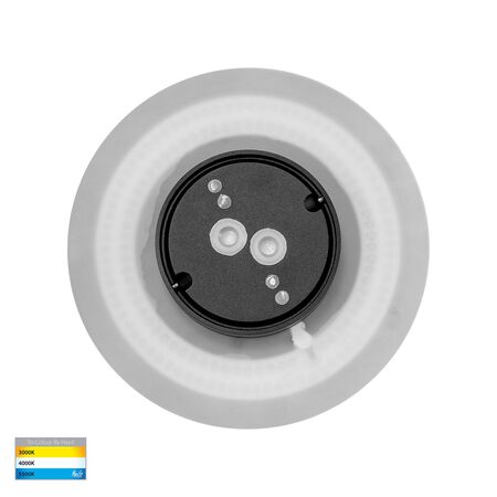 Halo Black TRI Colour LED Wall Light