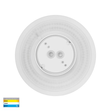 Halo White TRI Colour LED Wall Light