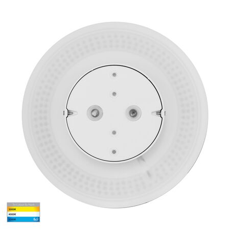 Halo White TRI Colour LED Wall Light