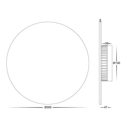 Halo Black RGBW LED Wall Light