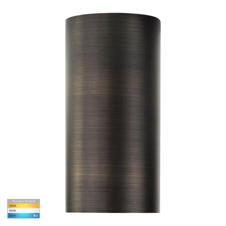 Aries Antique Brass LED Fixed Down Wall Light