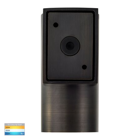 Aries Antique Brass LED Fixed Down Wall Light