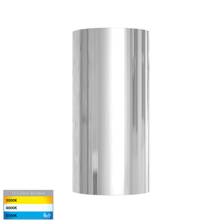 Aries Polished 316 Stainless Steel Down LED Wall Light