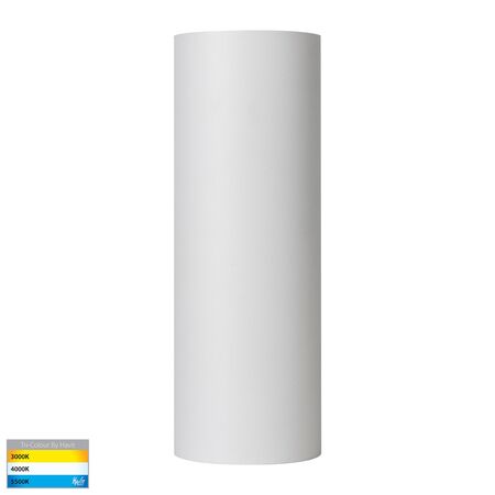 Aries 316 Stainless Steel White Up & Down LED Wall Light