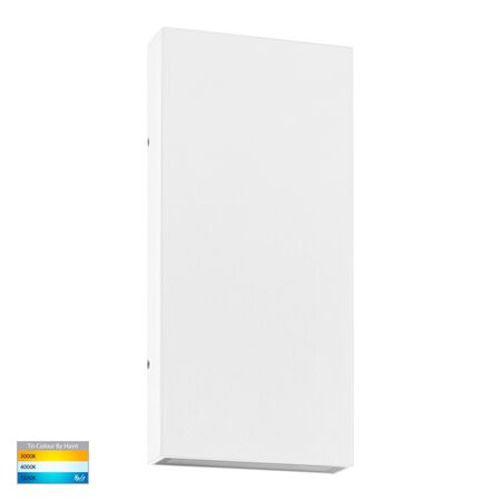 Essil White Up & Down LED Wall Light