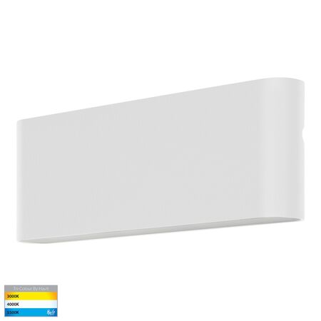 Lisse White Fixed Down LED Wall Light