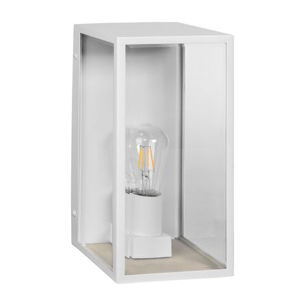 Bayside Large 316 Stainless Steel White Wall Light