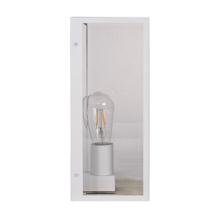 Bayside Large 316 Stainless Steel White Wall Light