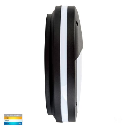 Stor Black LED Bunker Light with Eyelid