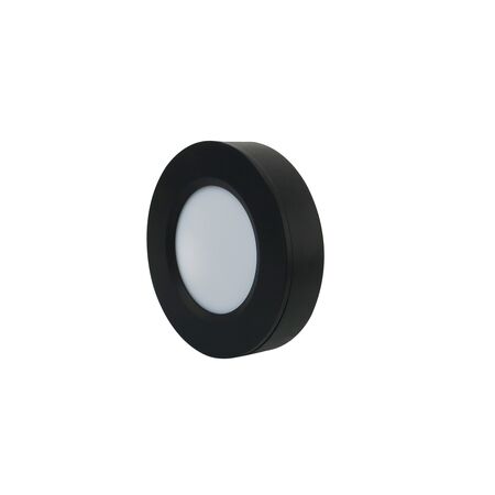 Cabinet Light 3w Black Tri Color Cutout 57mm