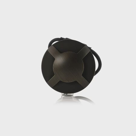 Viale Antique Brass TRI Colour LED Four Way Driveway Light