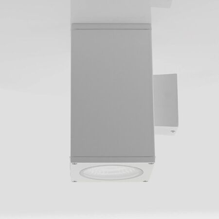 Porter Square White Up & Down LED Wall Light