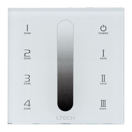 Single Colour Zone LED Strip Touch Panel Controller