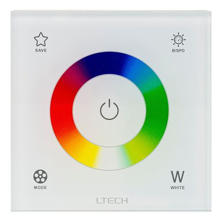 RGBC/W RF LED Strip Touch Panel Controller
