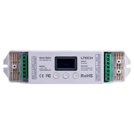 DMX Single Colour LED Strip Controller