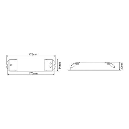 DMX Single Colour LED Strip Controller