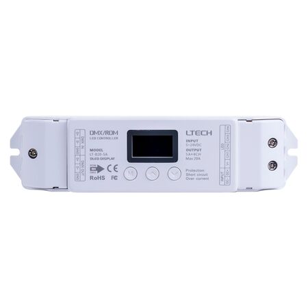 DMX RGBC or RGBW LED Strip Controller
