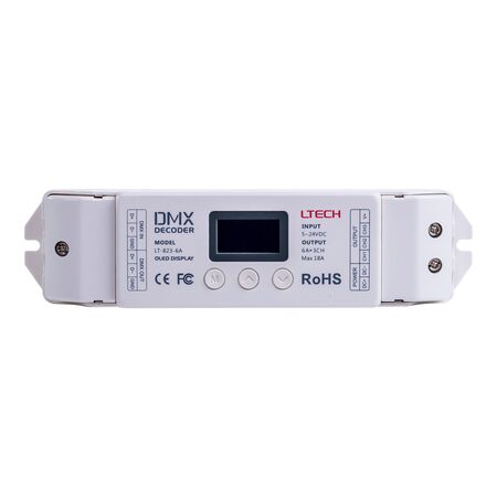 DMX RGB LED Strip Controller